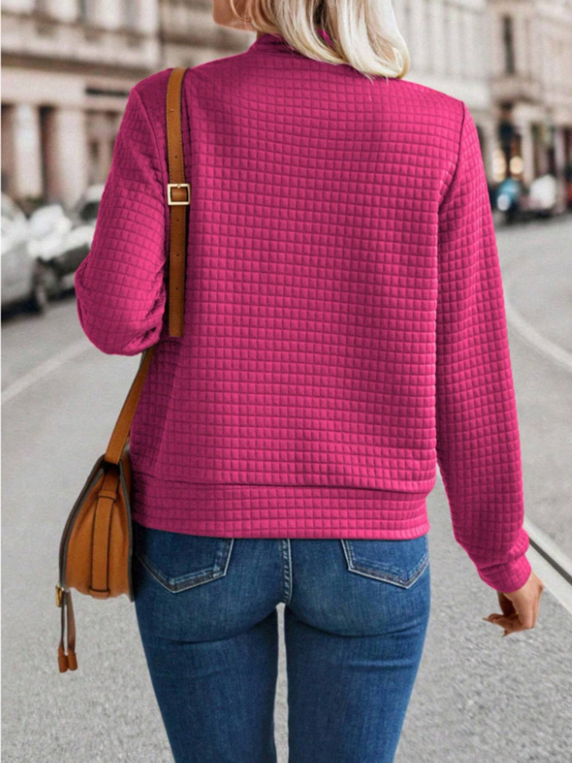 Sigrid | Long sleeve jacket with zip