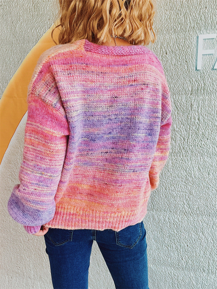 Marieke | Long sleeve cardigan with buttons