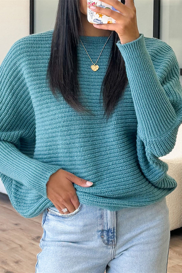 Alicia | Elegant batwing sleeve sweater for women