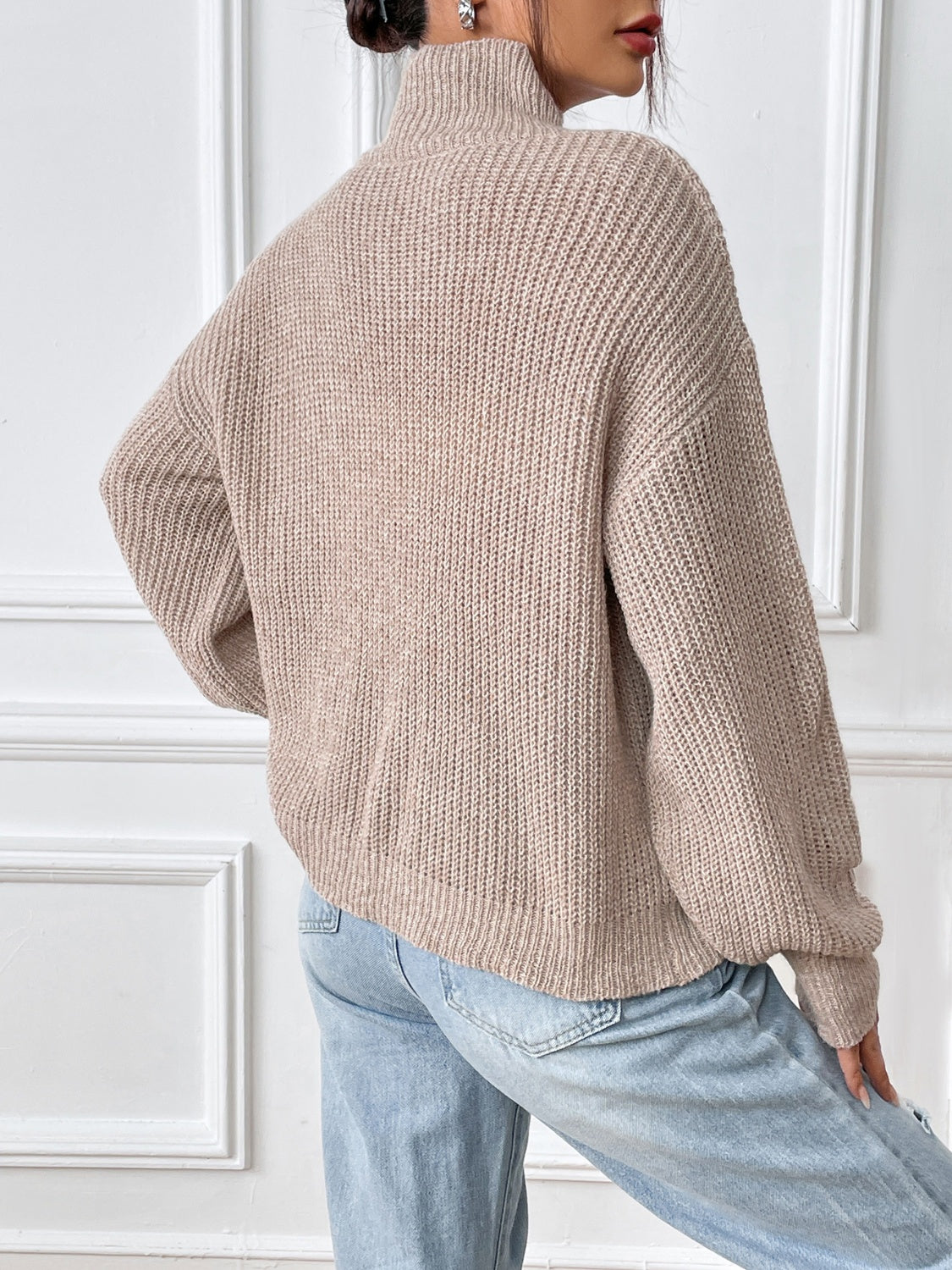 Nathalie | Turtleneck sweater with long sleeves