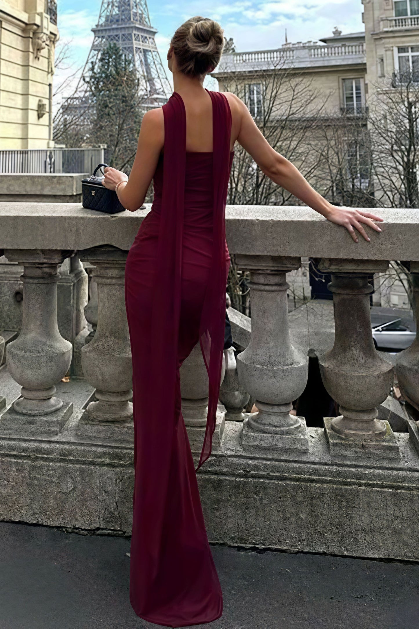 Bandeau High Waist Bodycon Skirt Set