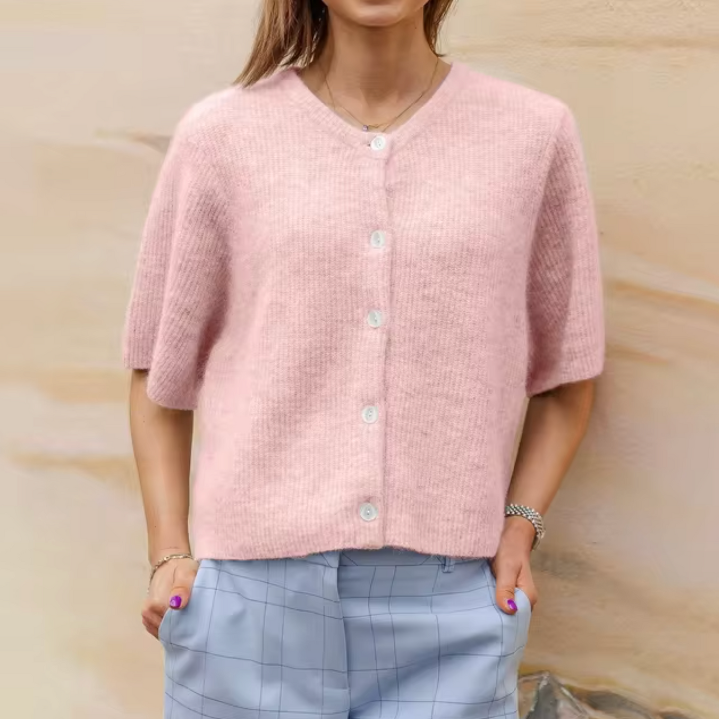 Samanta | Short sleeve cardigan