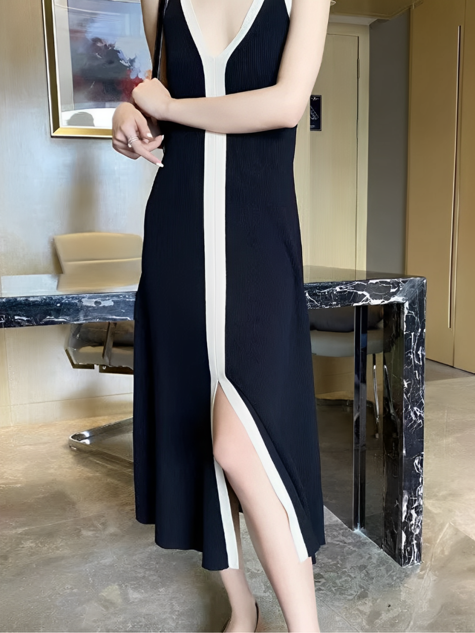 Marcela® | V-Neck Dress