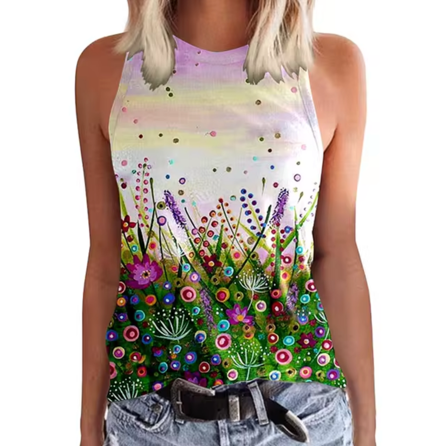 Ivy® | Floral Print Tank Tops