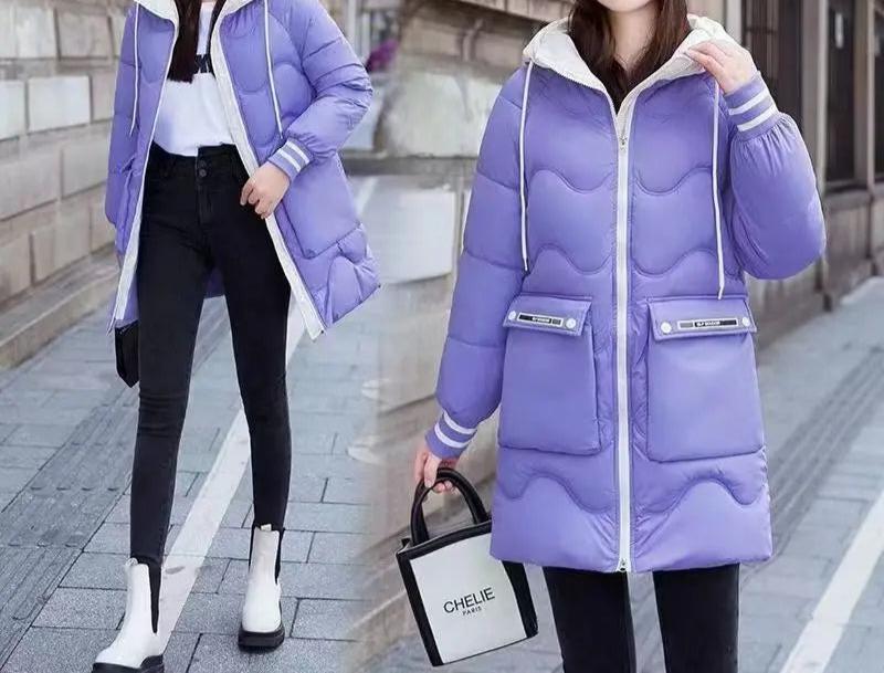 Brigitte | cozy and insulated waterproof winter jacket with hood