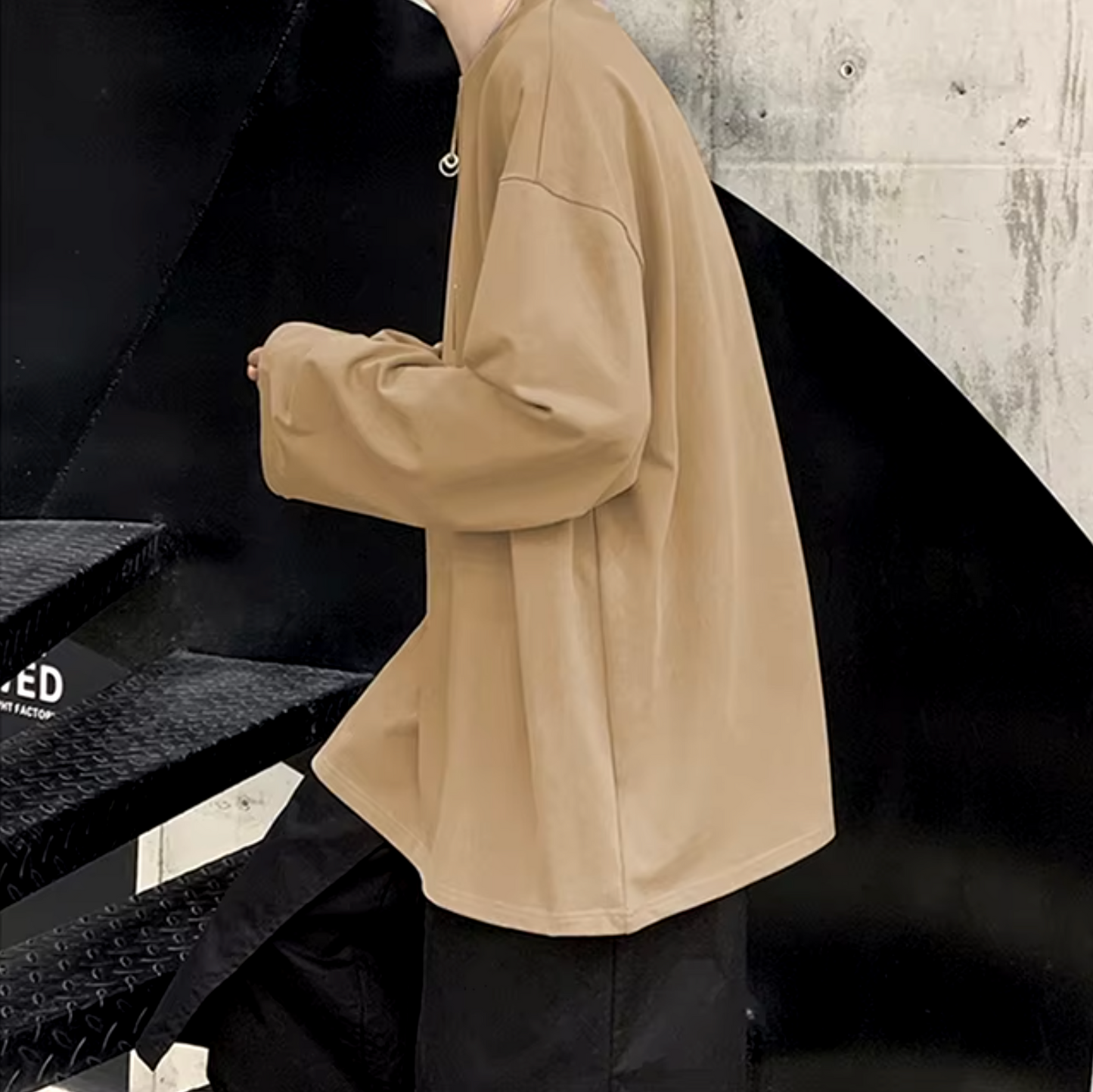 Isabel | Long sleeve cotton t-shirt