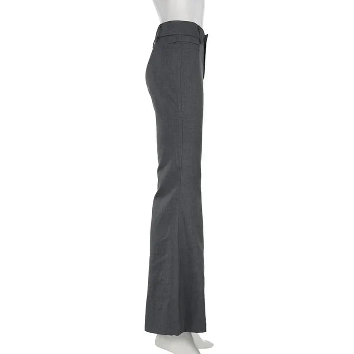 Filomena® | Low-Rise Flared Trousers