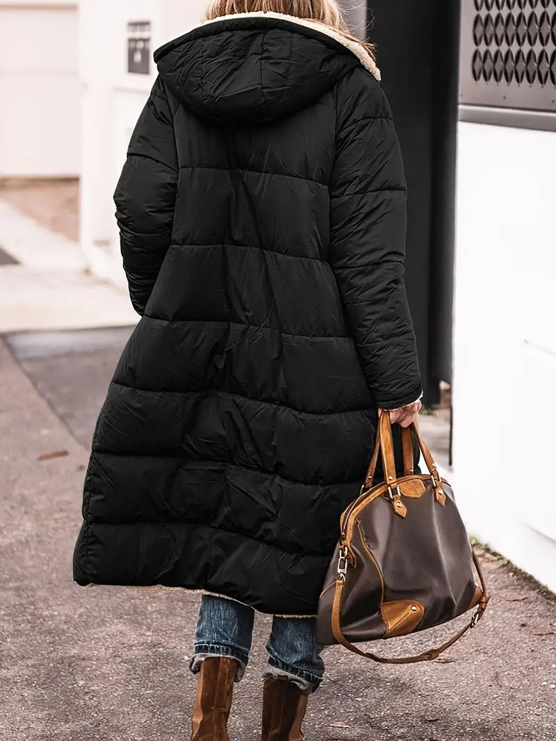 Elizabeth | Reversible jacket with fleece filling