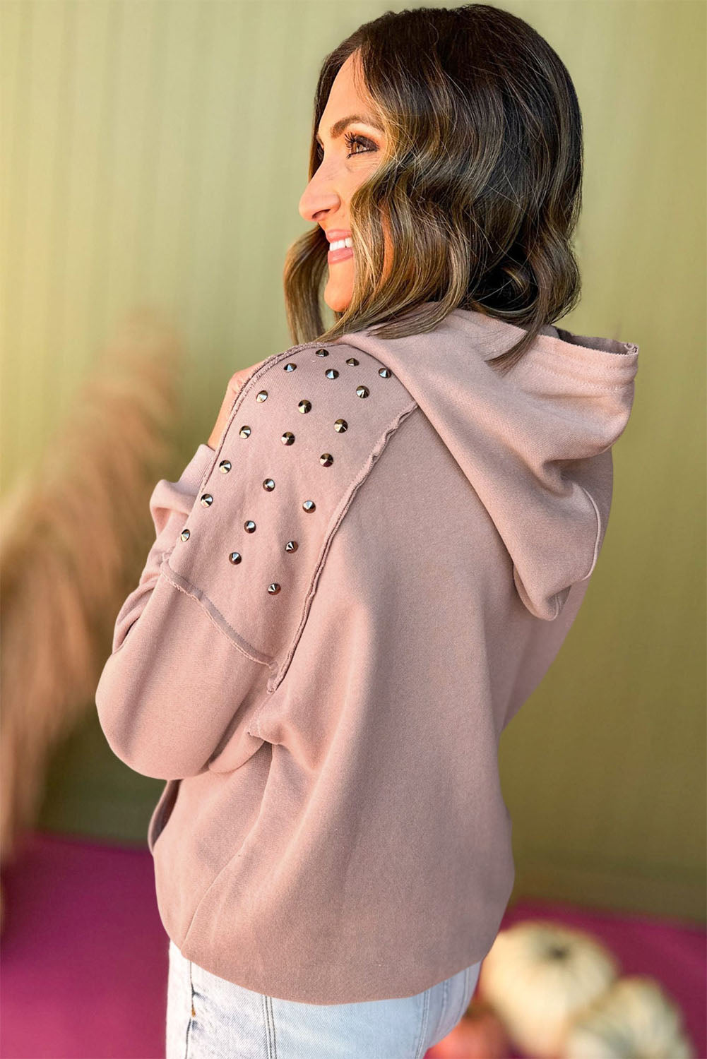 Jacqueline | Casual and relaxed winter hoodie
