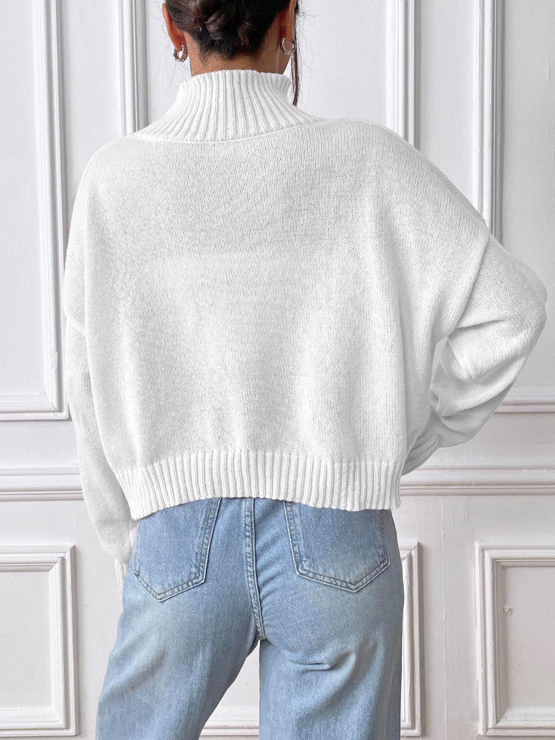Alessa | Heart turtleneck with long sleeves
