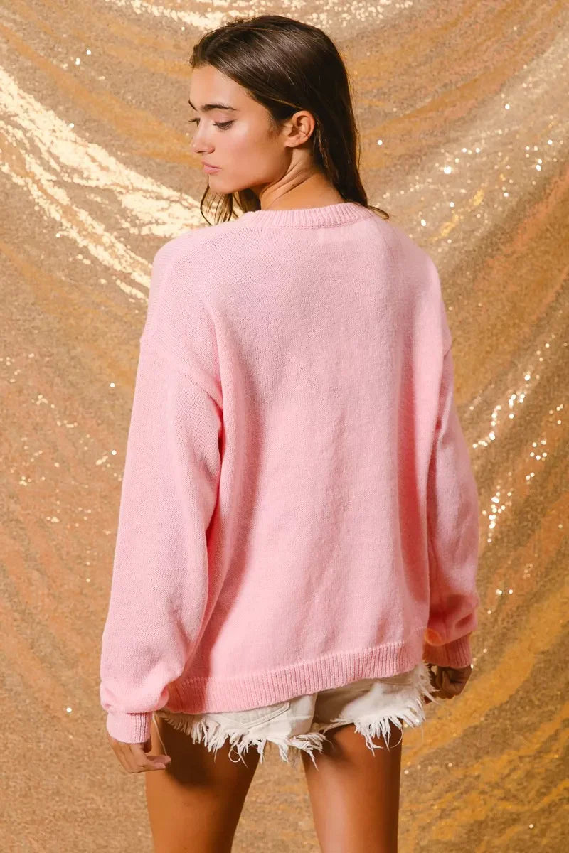 Jocelyn | Women's Winter Christmas Crew Neck Sweater
