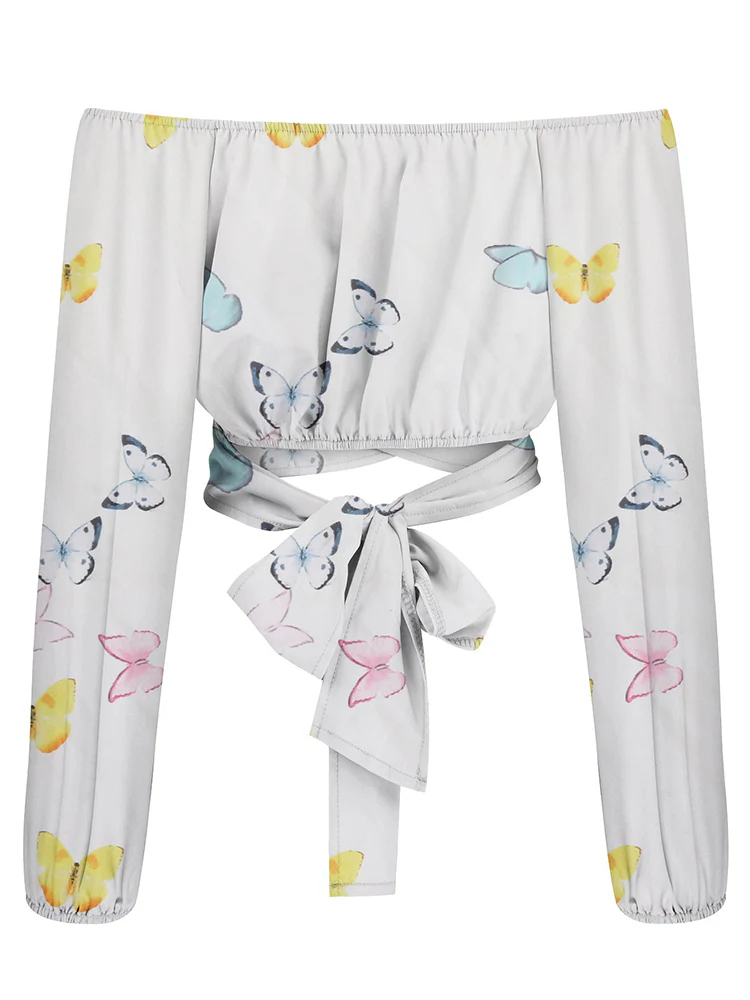 Nayeli® | -Top sans épaules Style boho elegant with some longues