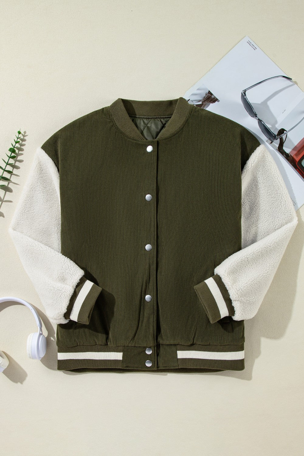Gerda | Jacket with dropped shoulders and long sleeves