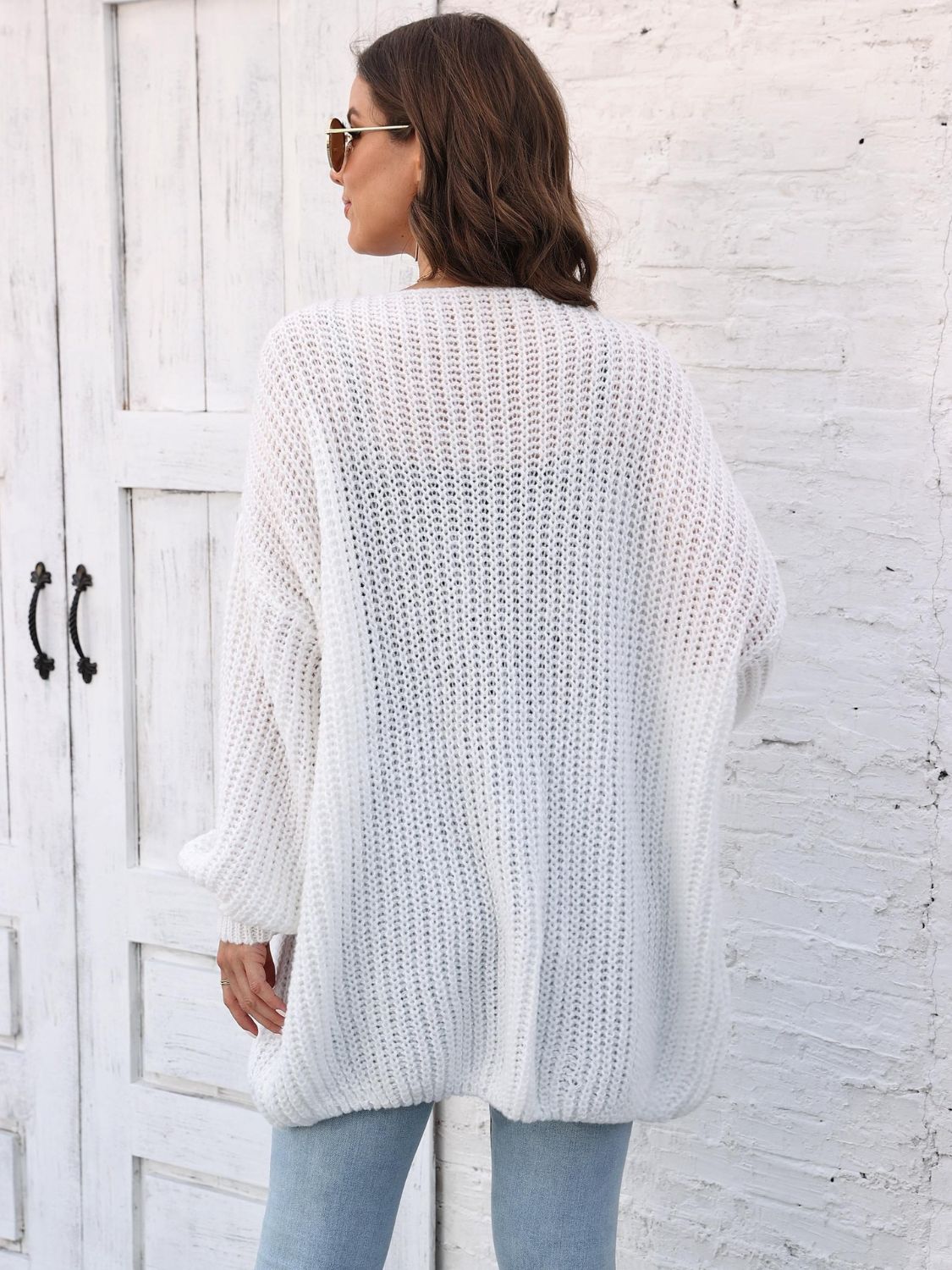 Elsa | Long sleeve open front cardigan
