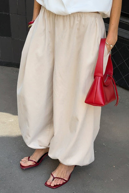 Street Fashion Cotton Lantern Loose Casual Pants