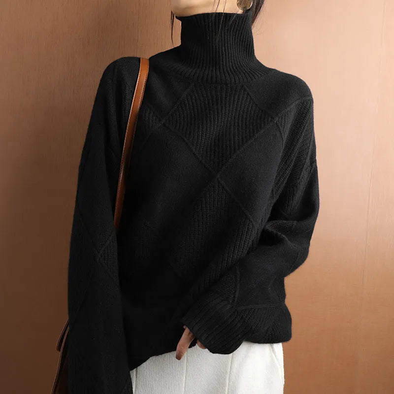 Rubí | Comfortable soft turtleneck sweater