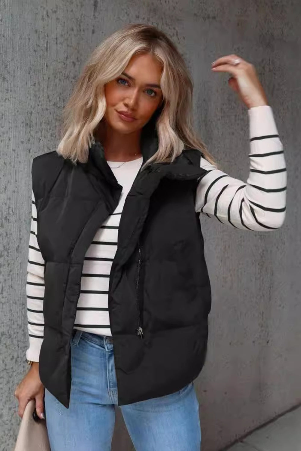 Belén | Vest with zip and pockets