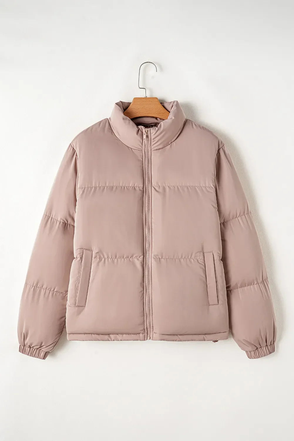 Ana Maria | Long-sleeved winter coat with turtleneck and zip