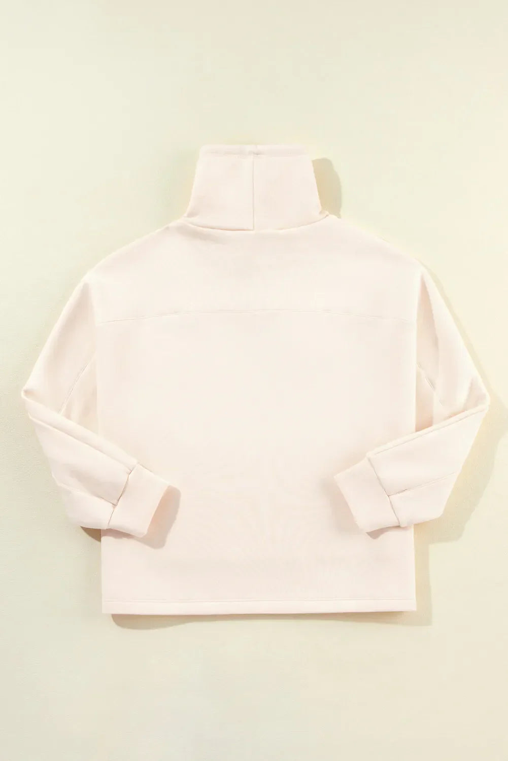 Camila | Long-sleeved sweatshirt with turtleneck and drawstring