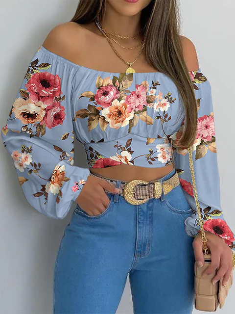Nayeli® | -Top sans épaules Style boho elegant with some longues