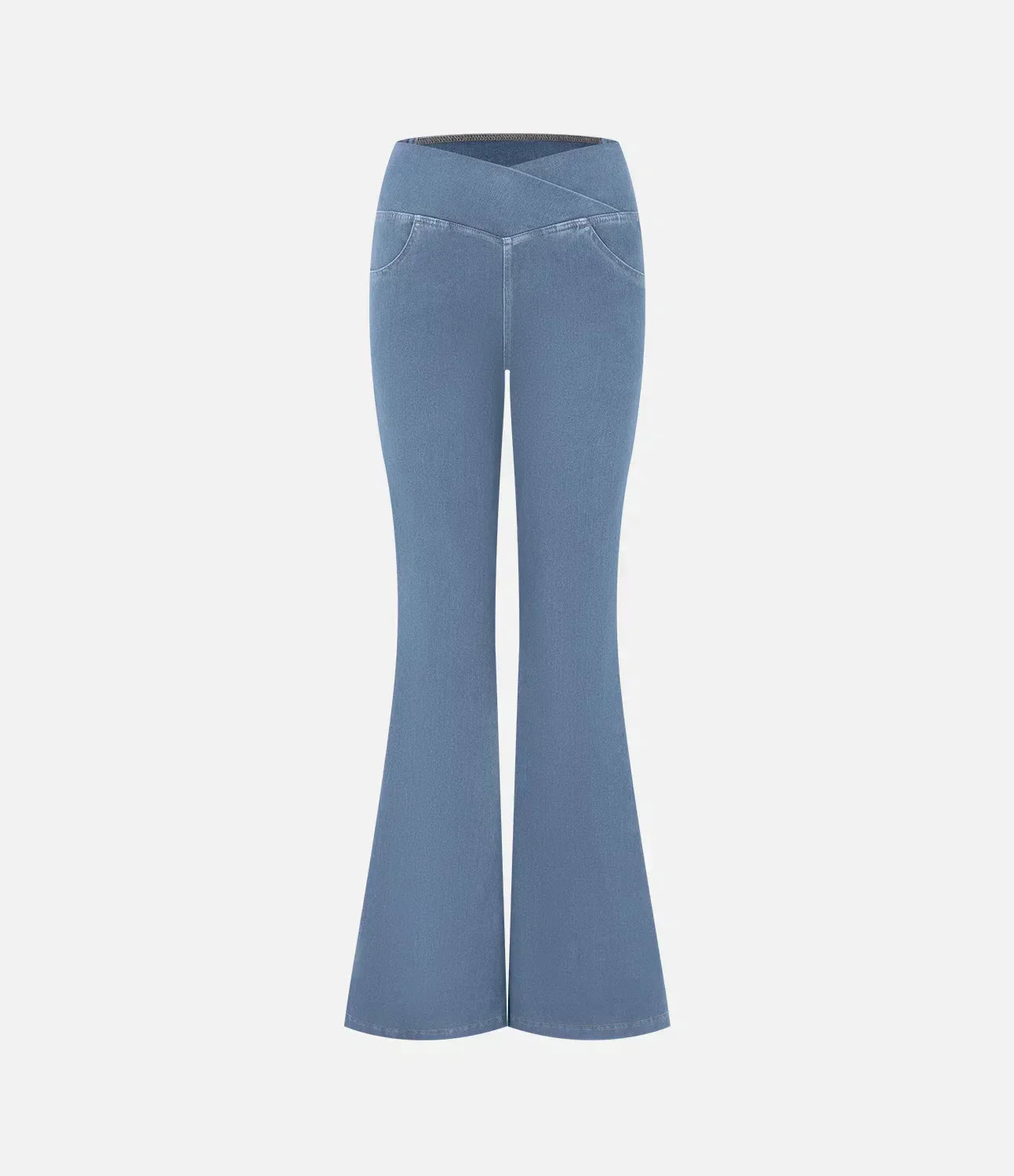 Juana® | Women's high-waisted retro flare pants with crossover waistband