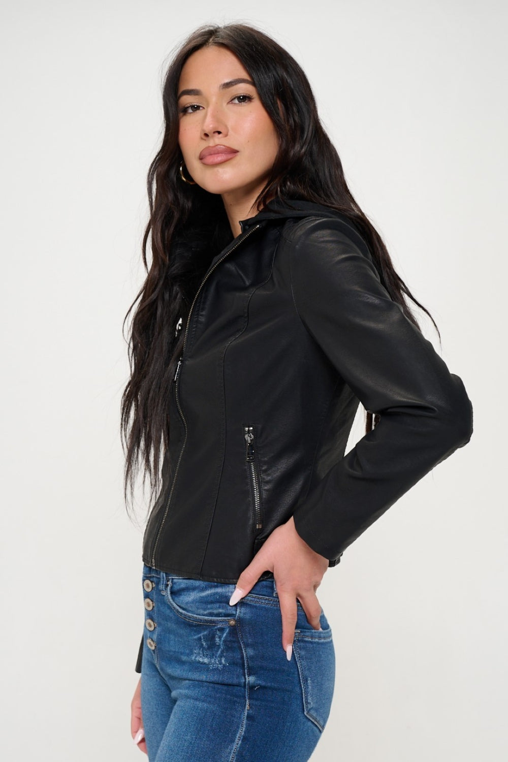 Linda | Zip-up hooded jacket