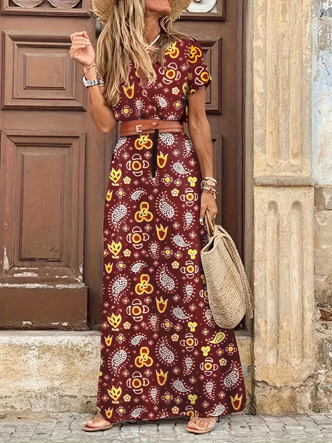 Gabriela® | Floral Maxi Dress