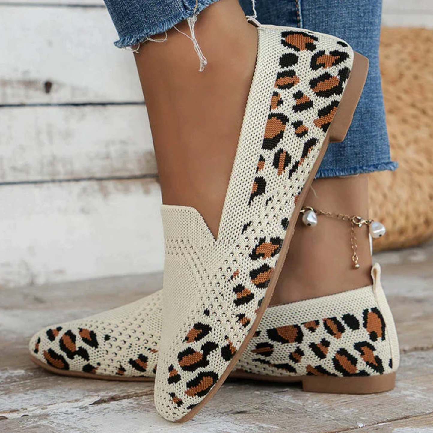 Gaia® | Comfortable Knitted Flat Shoes