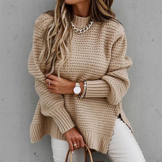 Maite | Women's knitted sweater with long sleeves
