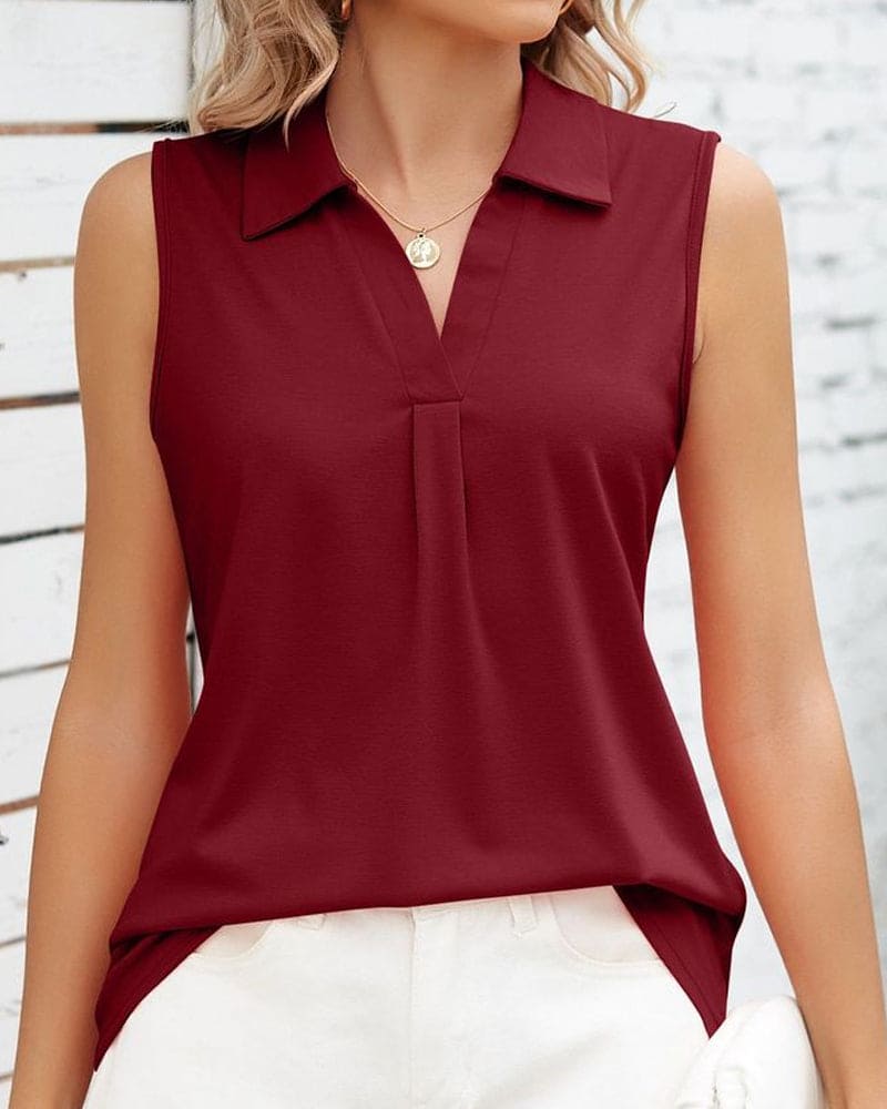 Olga® | Sleeveless Blouse