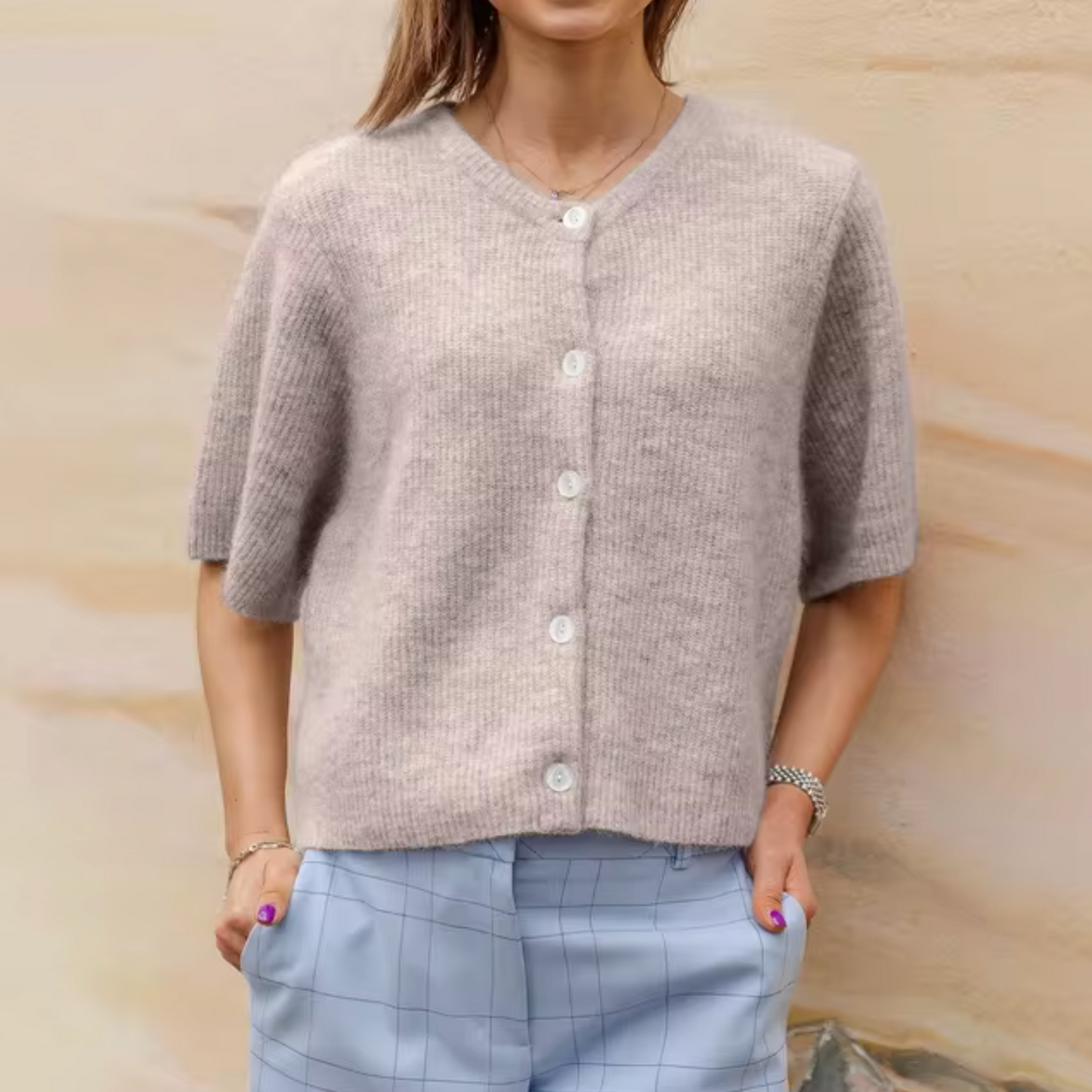 Samanta | Short sleeve cardigan