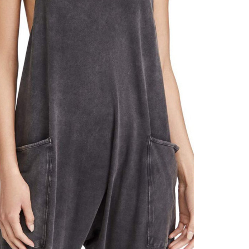 Yolanda® | Solid color jumpsuit for women