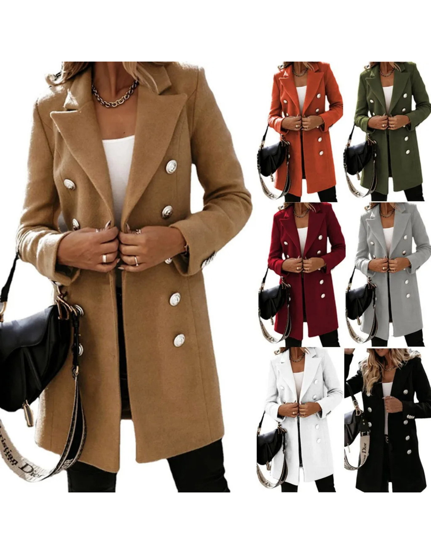 Elena | Elegant and casual winter garment
