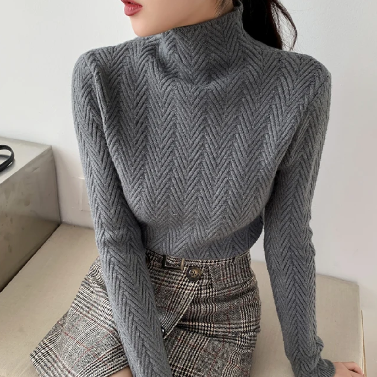 Pink | Versatile and comfortable winter garment.