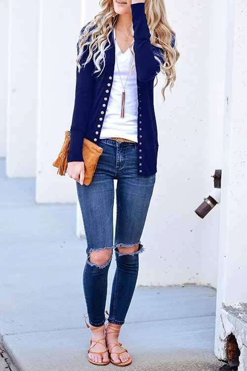 Isabel | Classic and stylish winter cardigan