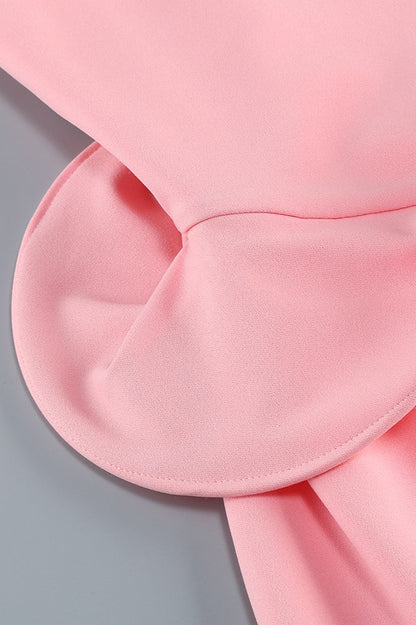 Chic Floral Embellished Party Dress