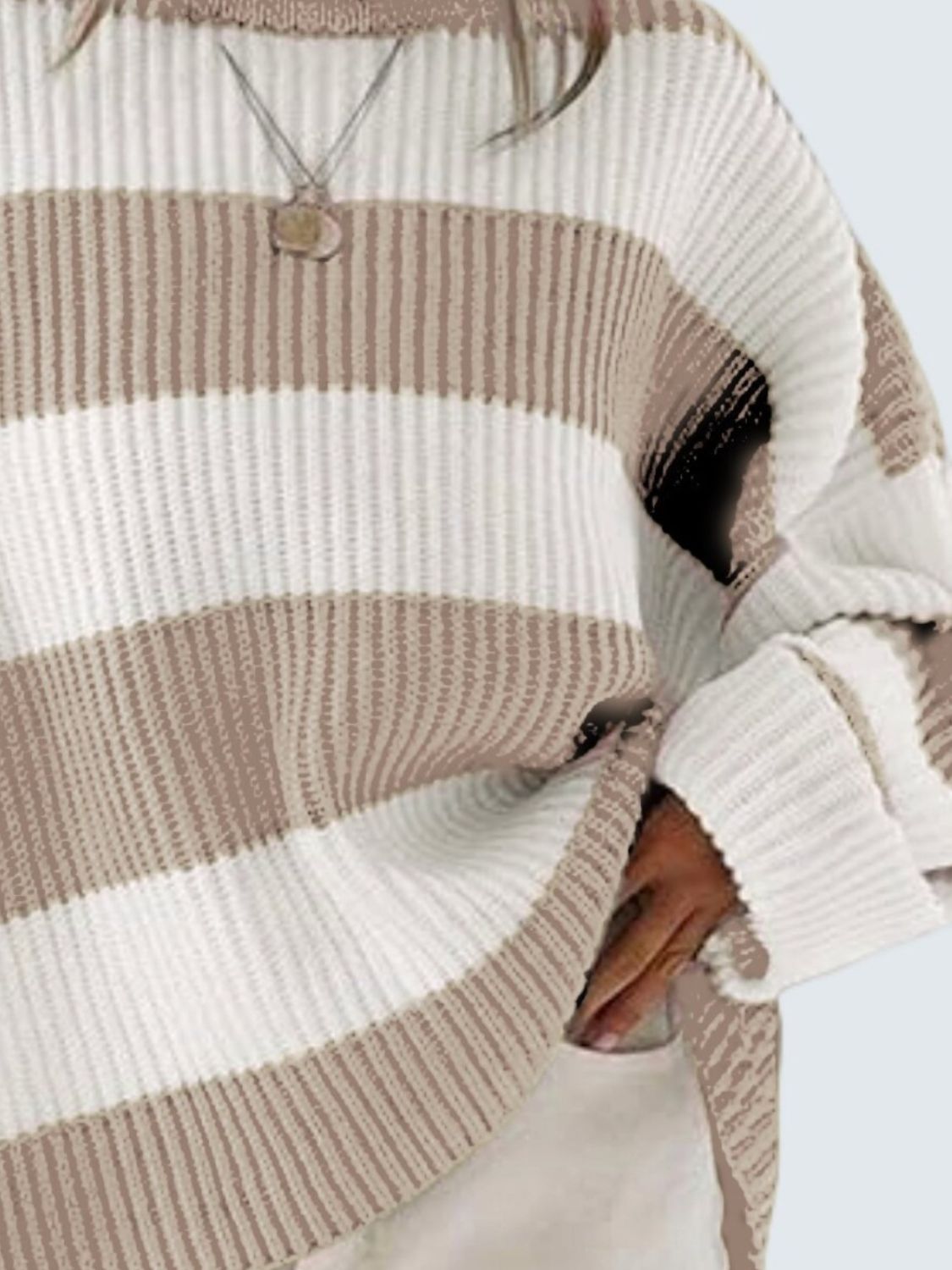 Tania | Crew neck sweater with long sleeves