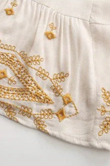 Floral Long Sleeve Midi Boho Dress