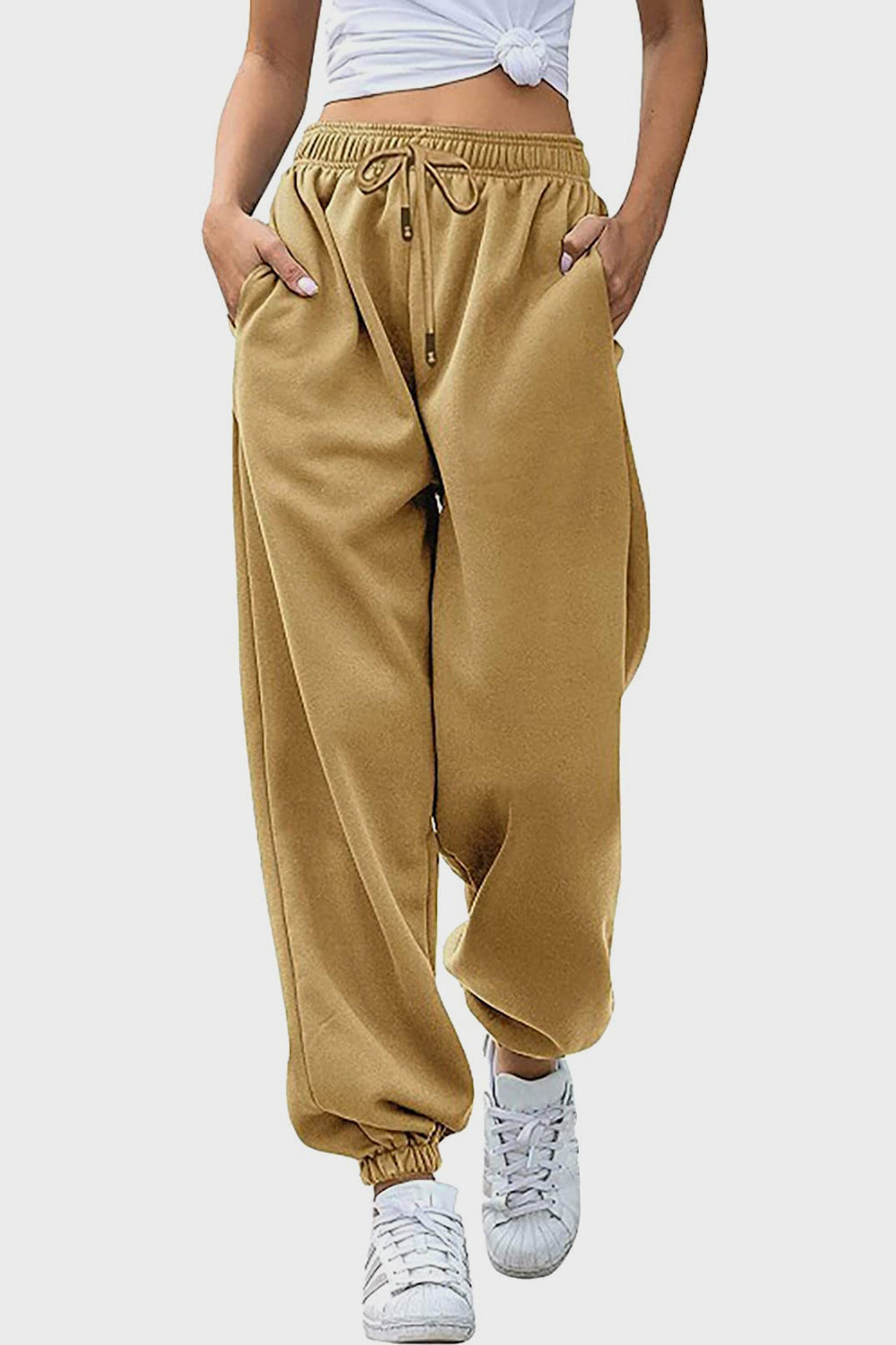 Angela | Jogging pants with elastic waistband and pockets