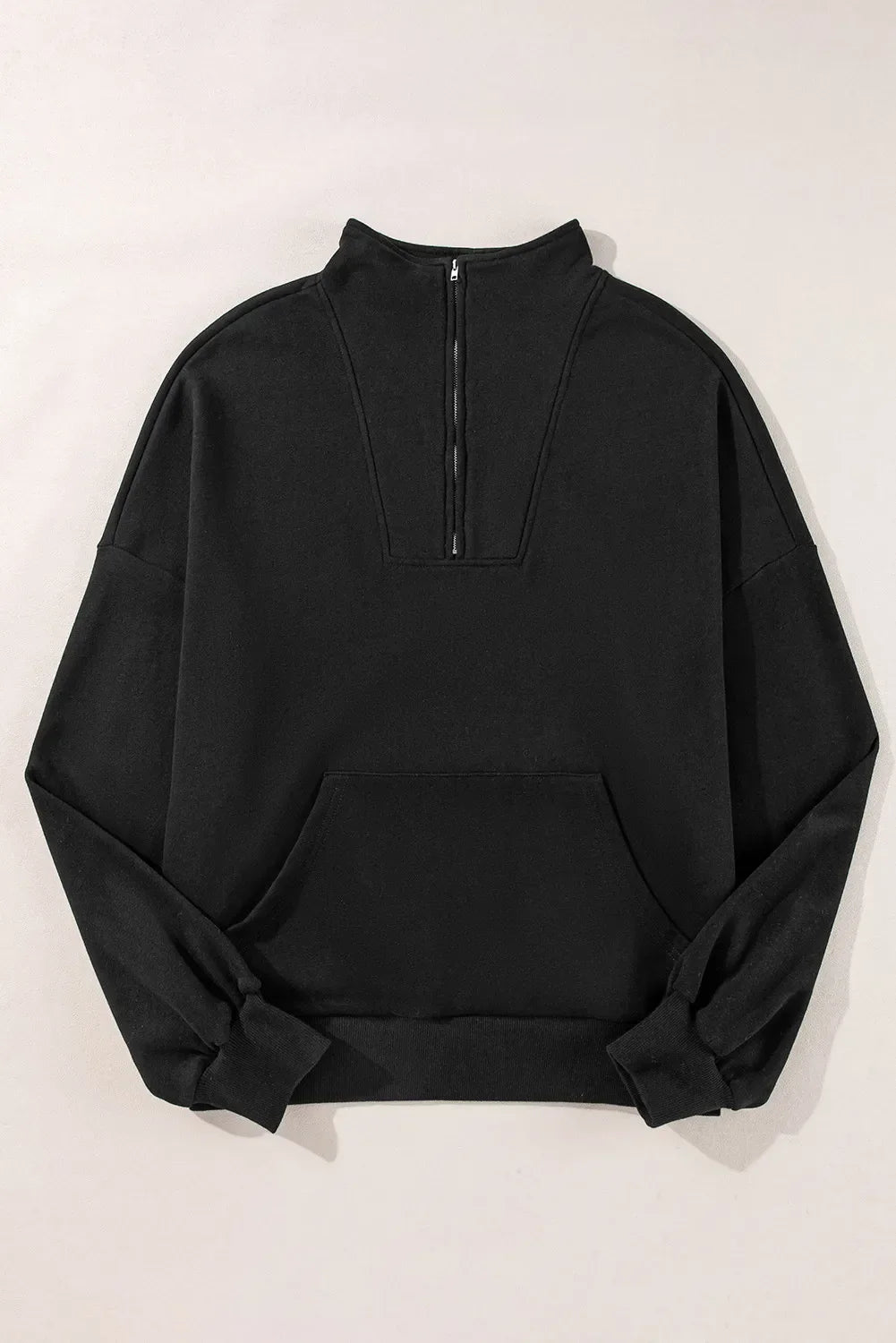 Adriana | Long sleeve half zip sweatshirt