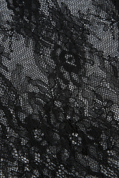 Asym Lace Gothic Dress