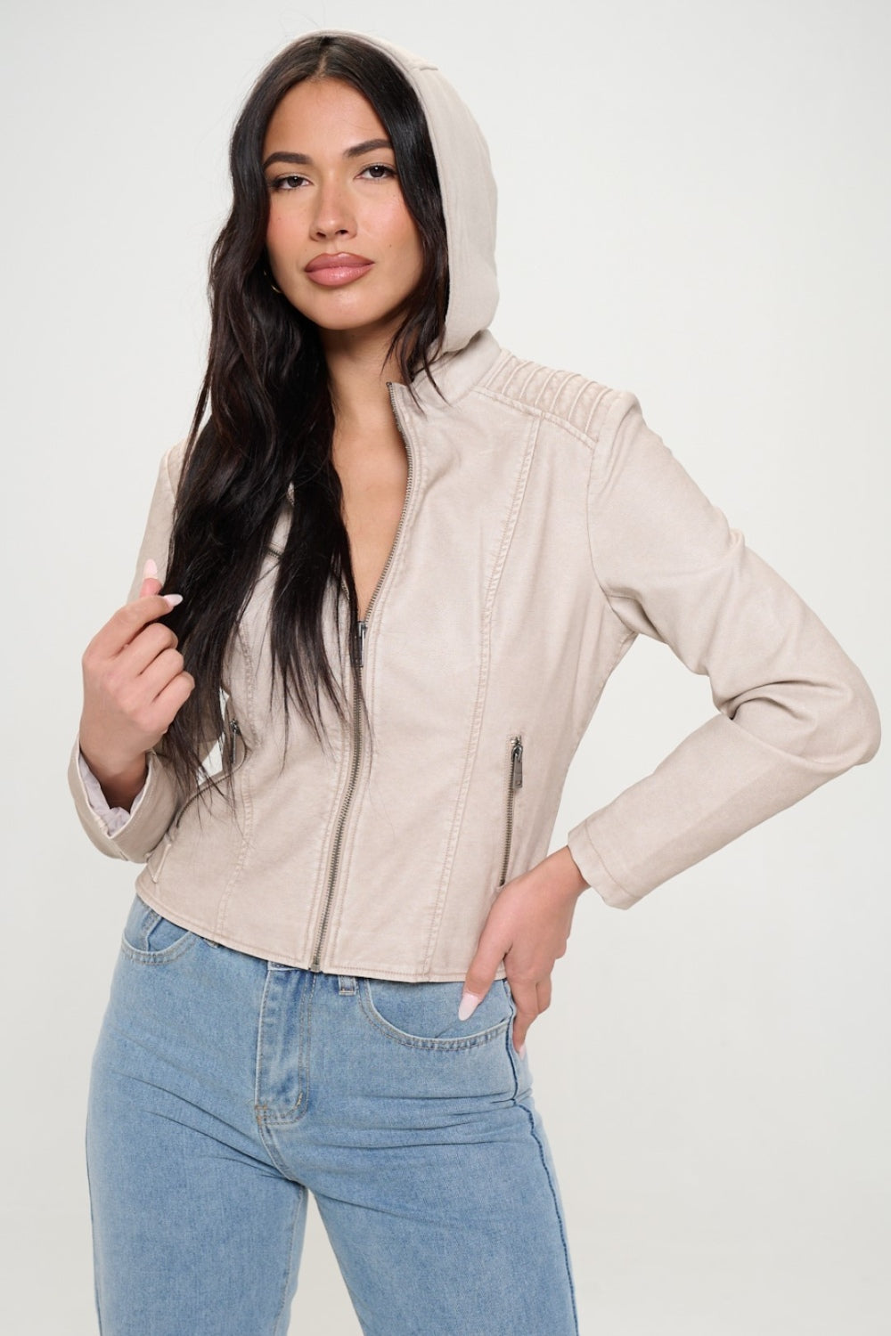 Noelia | Zip-up hooded jacket