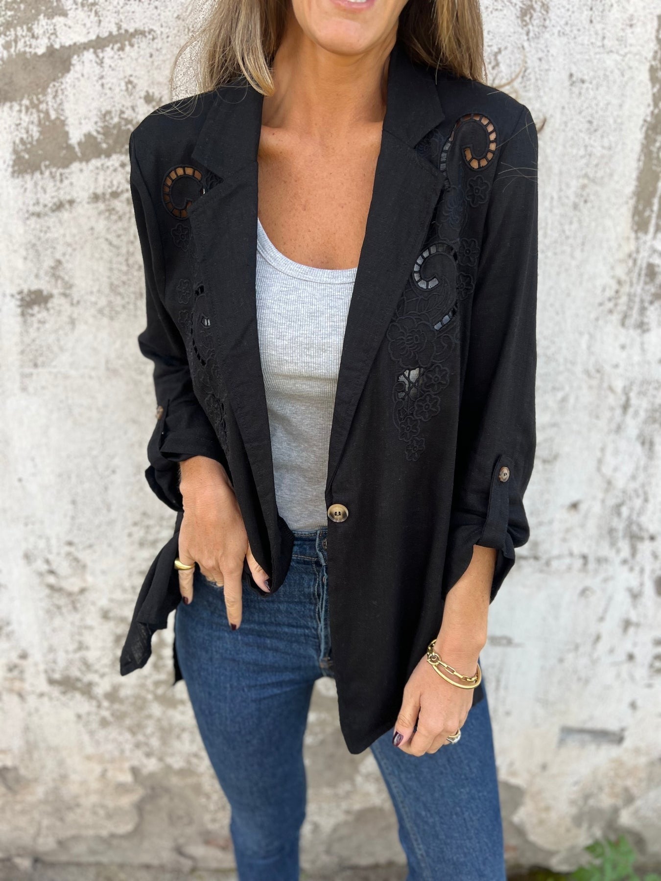 Genoveva | Shirt with embroidery