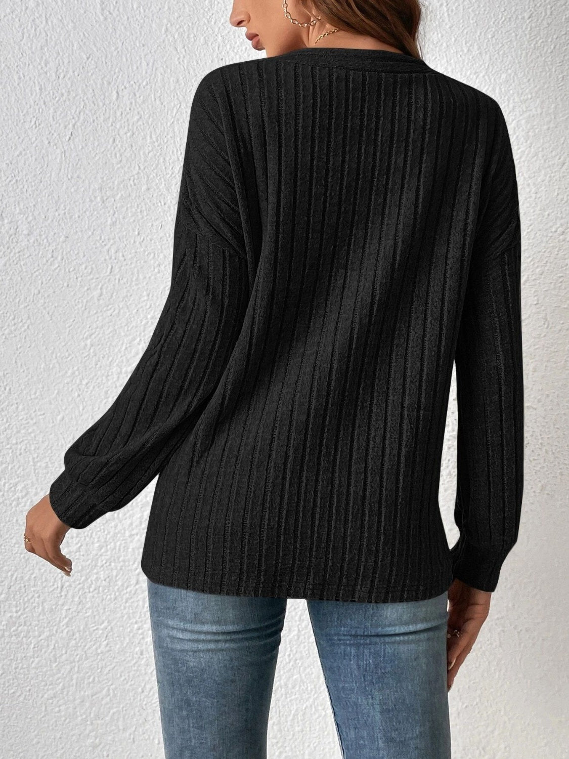 Magdalena | Long sleeve open front cardigan