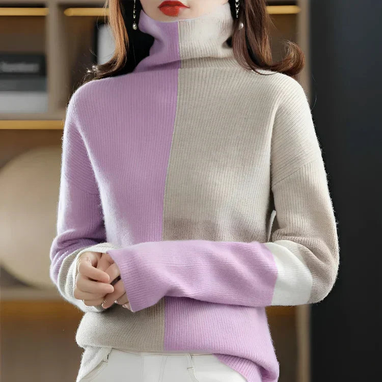 Maria Eugenia| Modern and fashionable winter sweater
