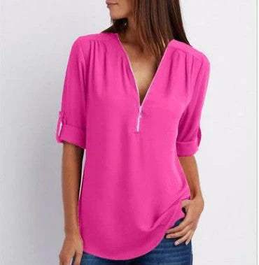 Ivonne® | Women'S Blouse, Casual, Lightweight And Breathable, Suitable For Everyday Use