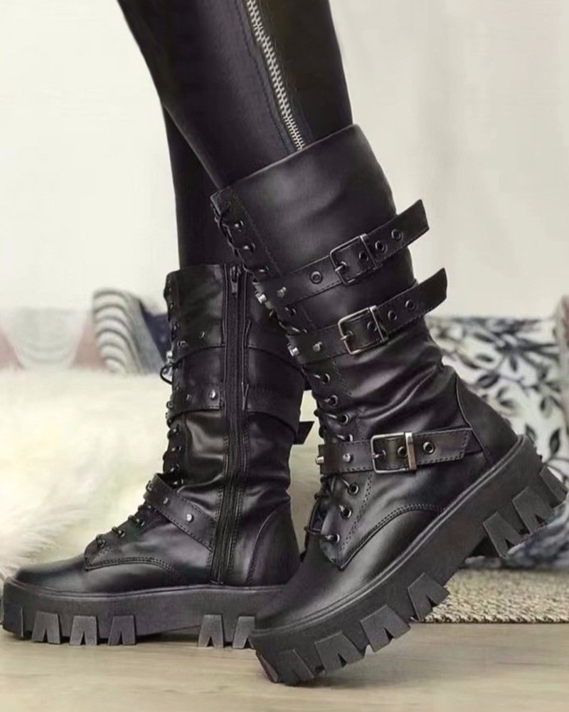 Eulalia | knee high boots