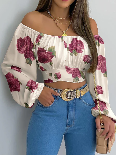 Nayeli® | -Top sans épaules Style boho elegant with some longues