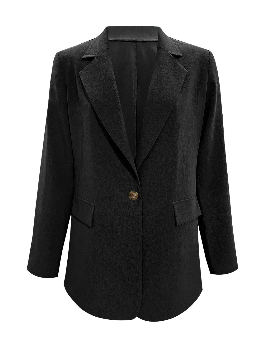 Katinka | Long sleeve blazer with lapel collar