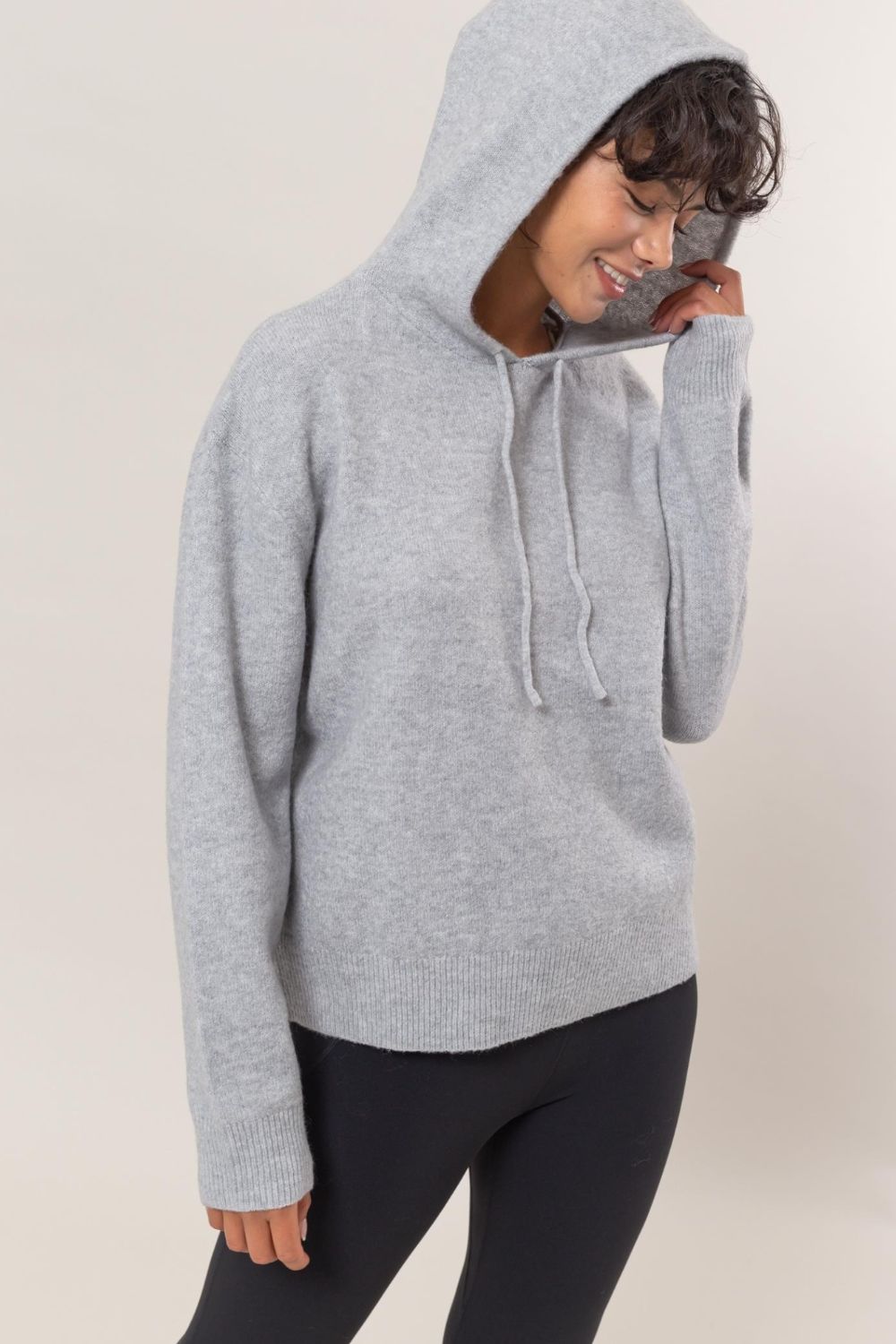 Anita | Drawstring hoodie with long sleeves